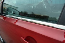 Chrome Side Door Window Sill