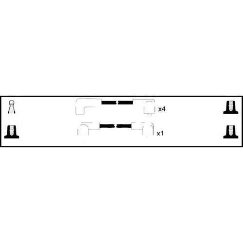 Leads ignition cables - ignition, kit