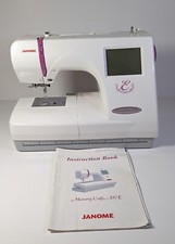 Janome Memory Craft 350E Computerized Embroidery Only Machine