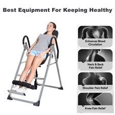 Kemket Inversion Table Back Therapy Fitness Reflexology Heavy Duty Equipment