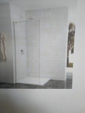 SHOWERWALL 1200/ Shower Glass Partition/screen Wall  REDUCED 