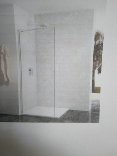 Showerwall 1200 shower glass - 1200/,