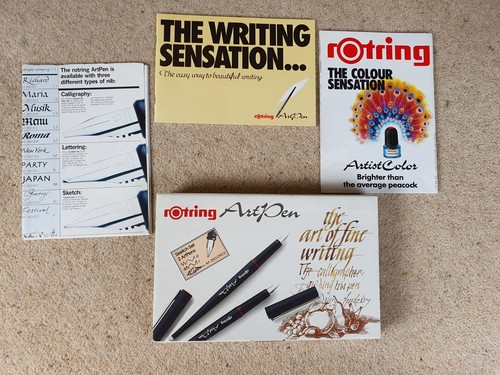 Vintage rotring artpen sketch - rotring,