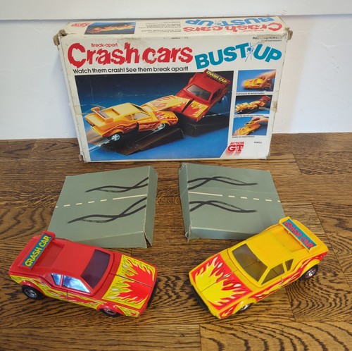 Vintage action crash cars - vintage,