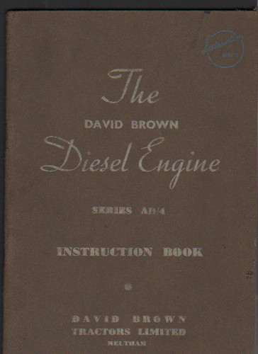 Original david brown - david, "series