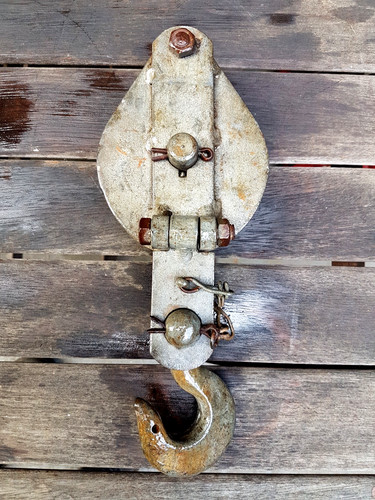 Vintage block and - and, tackle