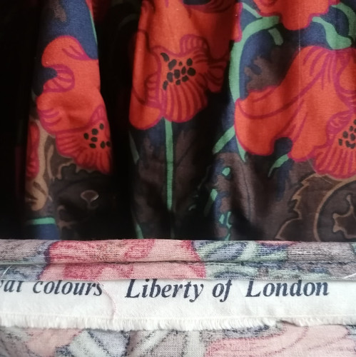 Liberty clementina poppy - liberty,