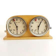 Vintage Colton-Lewis (MOM) Chess Clock, Made in Hungary, - For Repair!