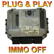 Peugeot Citroen ECU 0281013871 | 9664618080 | Plug+Play | Immo Off - FREE RUNNI