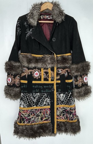 Desigual patchwork faux fur - patchwork,