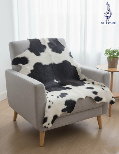 Real goat rugs tricolor 100 - goat,
