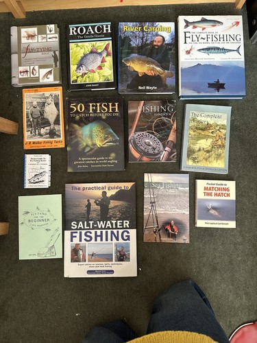 Large bundle books - bundle, fishing