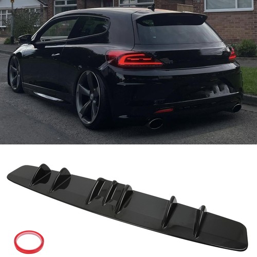Rear bumper diffuser spoiler - rear,