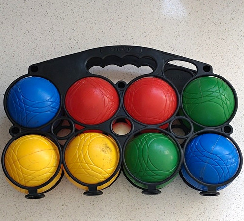 Plastic pétanque boules set - pétanque,