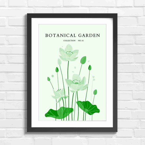 Minimalist botanical garden - botanical,