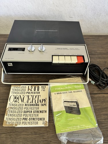 Realistic 505a vintage - realistic, reel