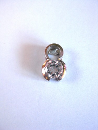 Pendant white gold 585 with - pendant,