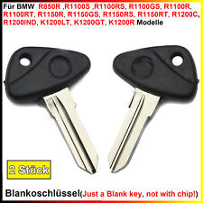 2 PCS Blank Keys - For BMW R850R,R1100S,R1100RS,R1100GS,R1100R,R1100RT
