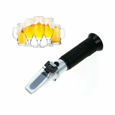0-32% Brix Meter Wort Specific Gravity Refractometer Beer Wine Juice Sugar Meter
