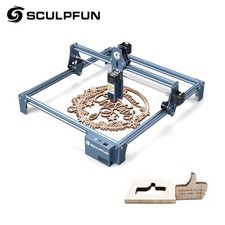 SCULPFUN S9 Ultra-Fine Laser Engraving Machine for Wood - UK Plug