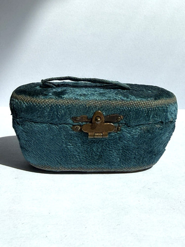Rare antique victorian velvet - rare,