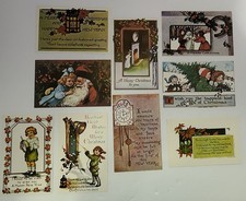 Lot Of Vtg 70’s Christmas Nostalgia Postcards 3.5 X 5.5”. Lot Of 9