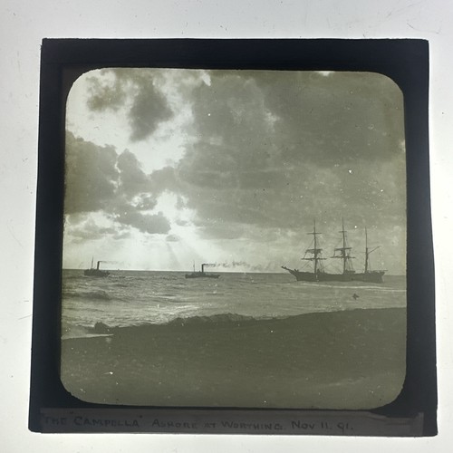Antique magic lantern slide - antique,