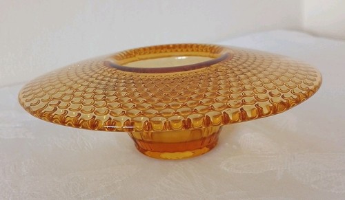 Jobling art deco amber glass - amber,