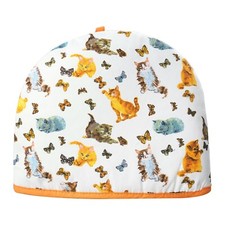 Tea Cosy 100% Cotton Teapot Insulated Cover Warmer Kitchen Cats Novelty Just In 