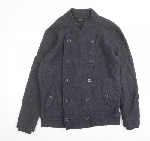 Zara mens blue wool - mens,