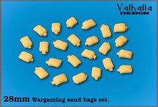 28mm  Wargames sand bags x 23