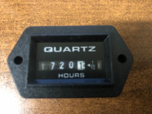 Hour meter clock 12v for - clock,