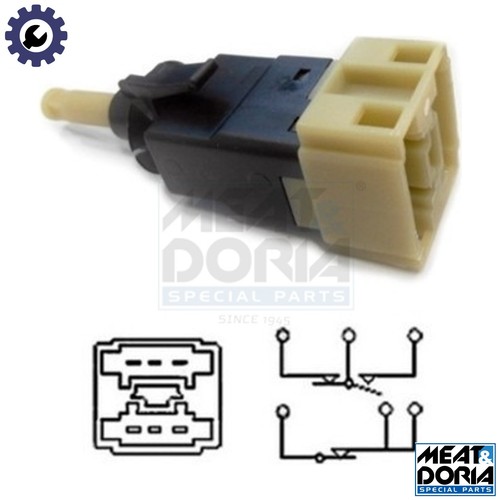 Stop light switch - light, for