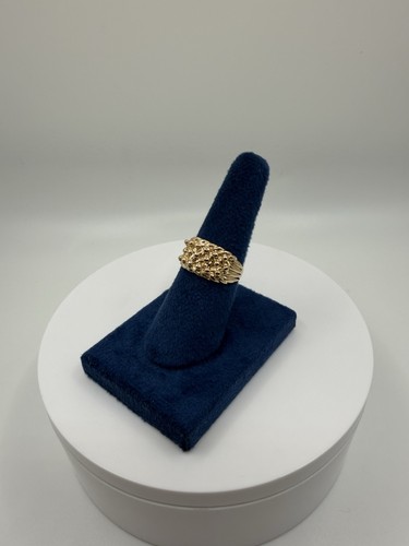 9ct gold keeper ring - 9ct,
