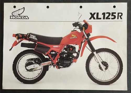 Honda xl125r off road - xl125r, trail