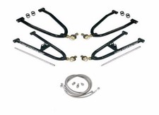 Lonestar Sport Extended A-Arms +2" & Streamline Brake Lines Honda TRX 400EX 400X