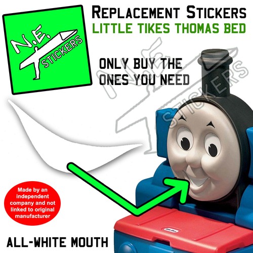 Replacement mouth sticker - replacement,