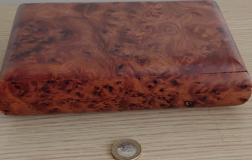 Thuya jewellery box with - thuya,