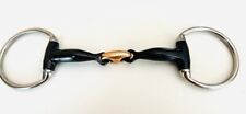 Eggbutt Sweet Iron Snaffle Bit with Copper lozenge '(UK Seller, Free P & P)'