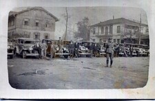 GREENHOUSES. GREECE. TAXI & TAXI DRIVERS 1925-1939. UNUSED POSTCARD