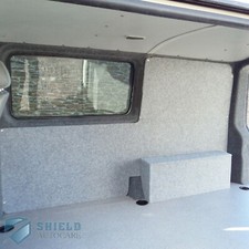 Light Grey Silver Van Lining