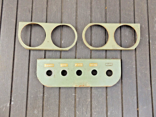 Vintage switch gauge panels - switch,