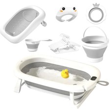 7-in-1 Foldable Baby Bath Tub
