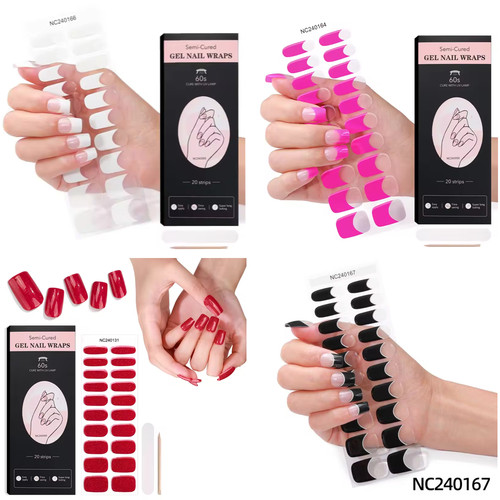 Semi strips cured gel polish - strips,