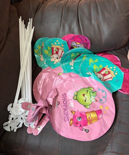 Twenty shopkins balloons - shopkins, on