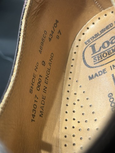 Loake ridge bordeaux - loake, "ridge