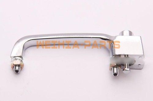 Cab door lock outside handle - cab,