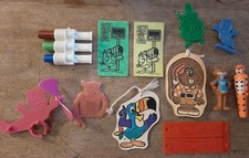 VINTAGE CEREAL BOX TOYS 70S