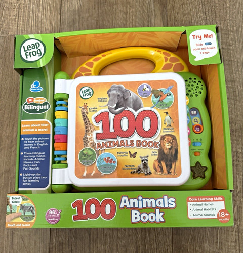 Leapfrog 100 animals book - 100,