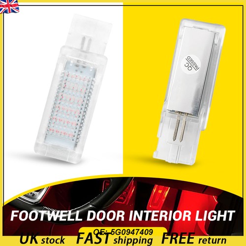 2pcs red footwell - 2pcs,